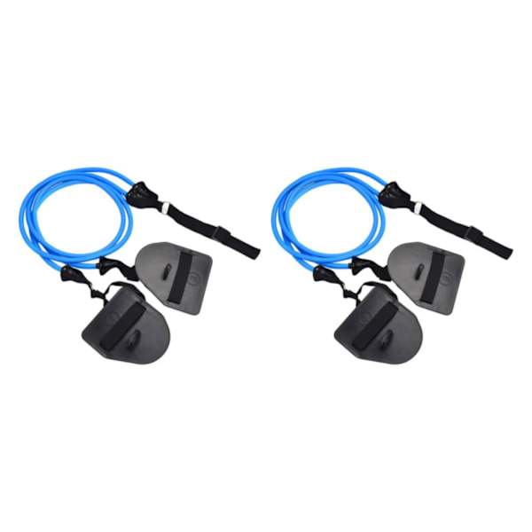 1/2/3/5 Motståndsband för simning För Armtränare för För Blue 40lb 2PCS