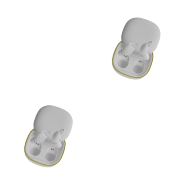 1/2/3/5 Bluetooth Headset True Wireless Invisible Noise White 2PCS