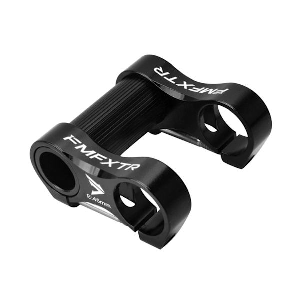 1/2/3/5 hopfällbar cykel dubbelstammad aluminiumlegering för cykling Black 75 x 72mm 1Set