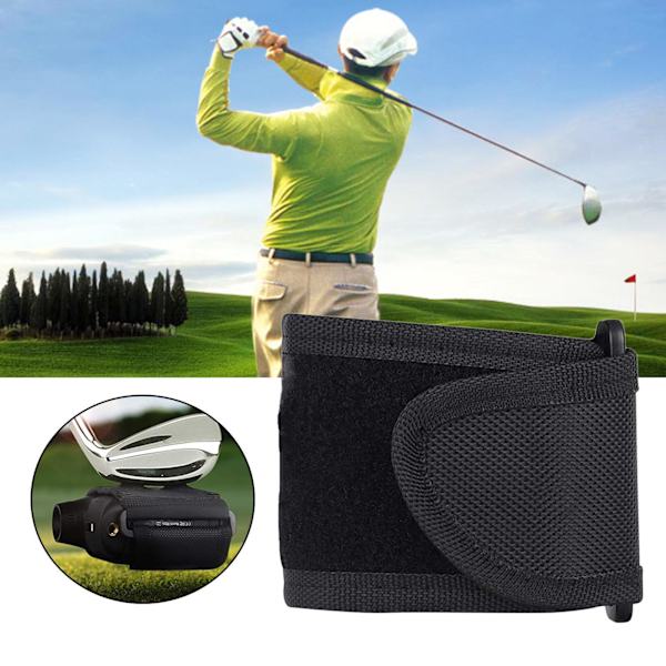 1/3/5 Golf Avståndsmätare Band Magnetic Range För Finder Device Black No Hole 31x7cm 1Set