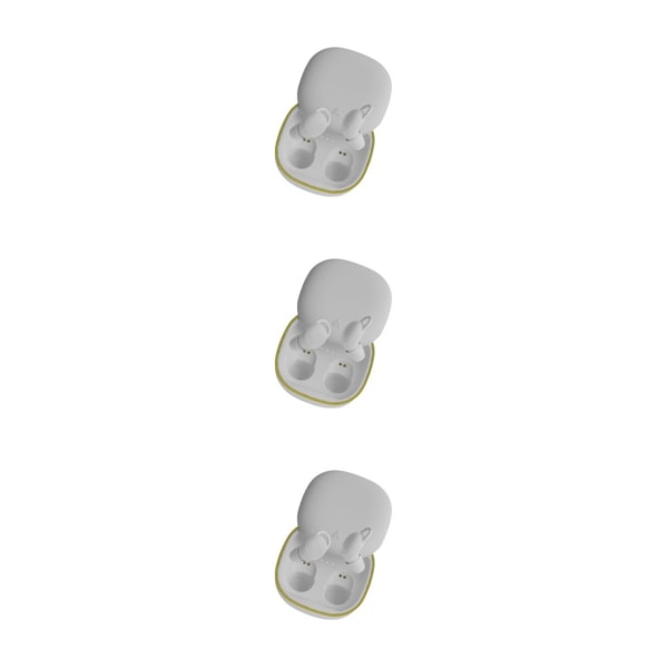 1/2/3/5 Bluetooth Headset True Wireless Invisible Noise White 3PCS