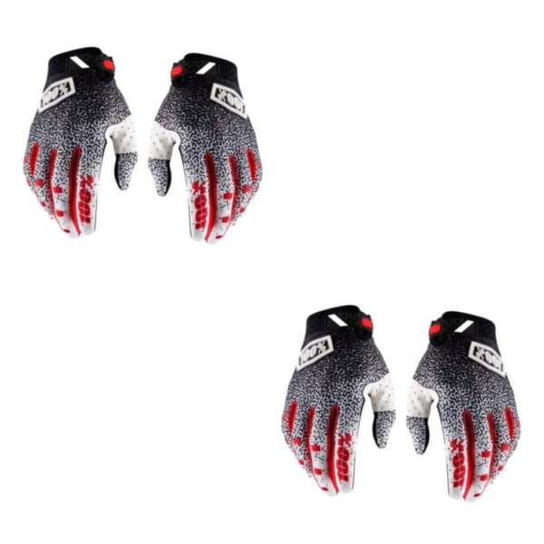 1/2/3/5 polyester Lätt och hållbar motorcykel som andas black L 2Set