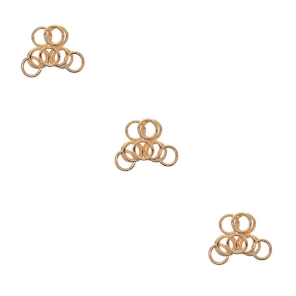 1/2/3/5 10 st runda fjäderkrokar karbinnyckelnyckel golden 28mm 3Set