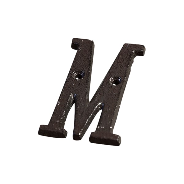 1/2/3/5 metall husnummer plakett Hållbar och rostsäker dörr B17--M 1Set