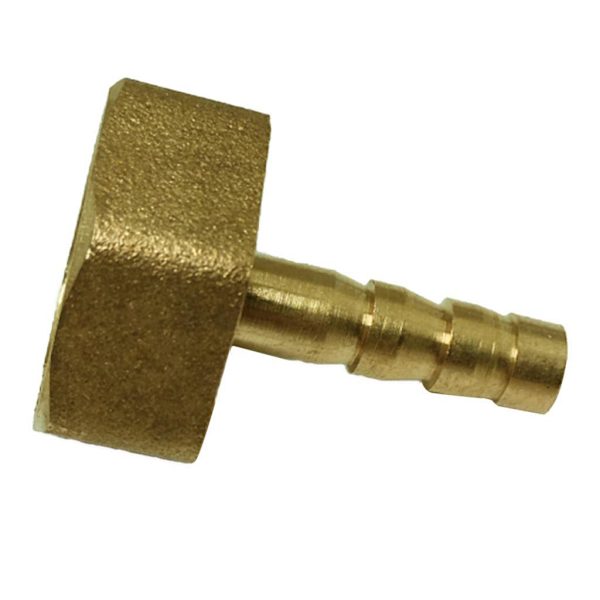 1/2/3/5 pneumatisk slangkoppling hona mässing/VVS-kopplingar 6mm 1Set