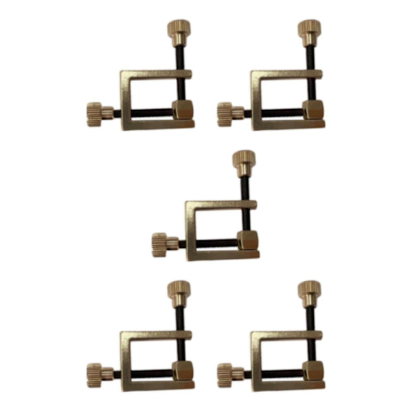 1/3/5 Violin Edge Clamp Violin Edge Sprickor Reparationsverktyg för 5Set