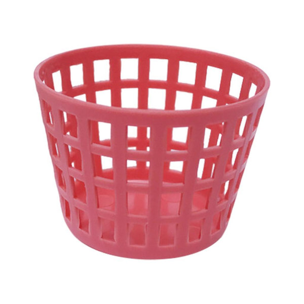 5 Mini Plast Storage Korg Rengöringsverktyg hink Förvaringslåda Red 1.37x1.25x1.22 Inch