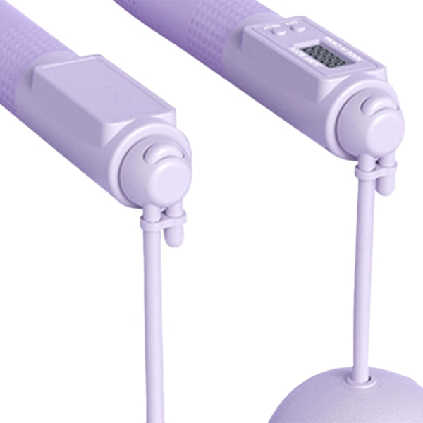 Sladdlös justerbar viktad med disk för träningsvuxna purple 280CM