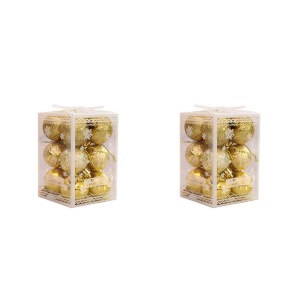 1/2/3/5 12 st/ set Hållbar konstruktion Elegant och delikat gold 2Set