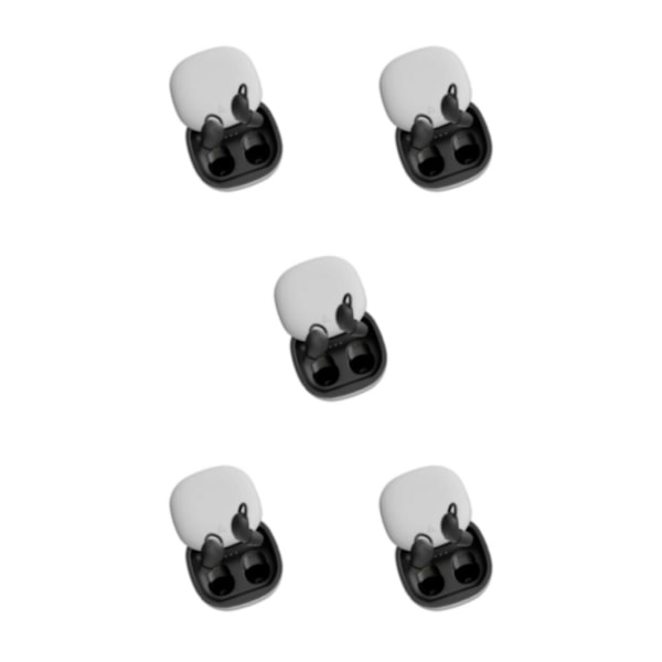 1/2/3/5 Bluetooth Headset True Wireless Invisible Noise Black 5PCS