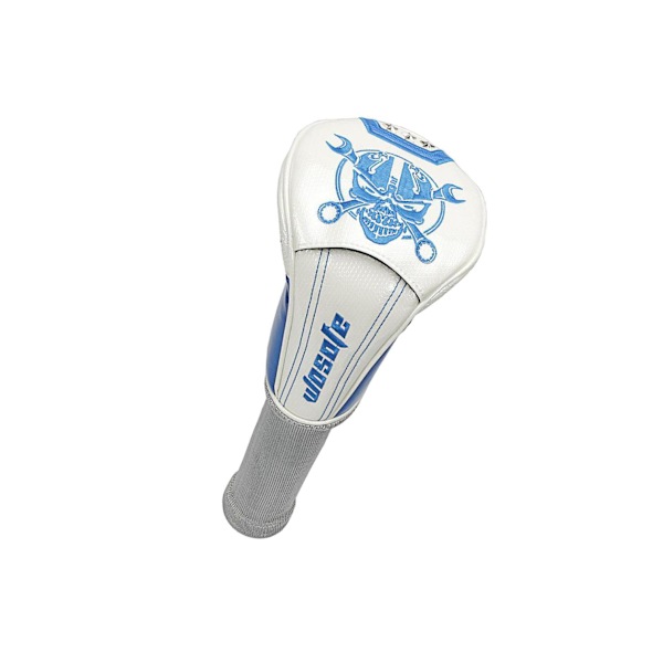 1/2/3 Durable För Golf Driver Headcover PU Läder UT Klubbhuvud White No.3 37CM 2Set