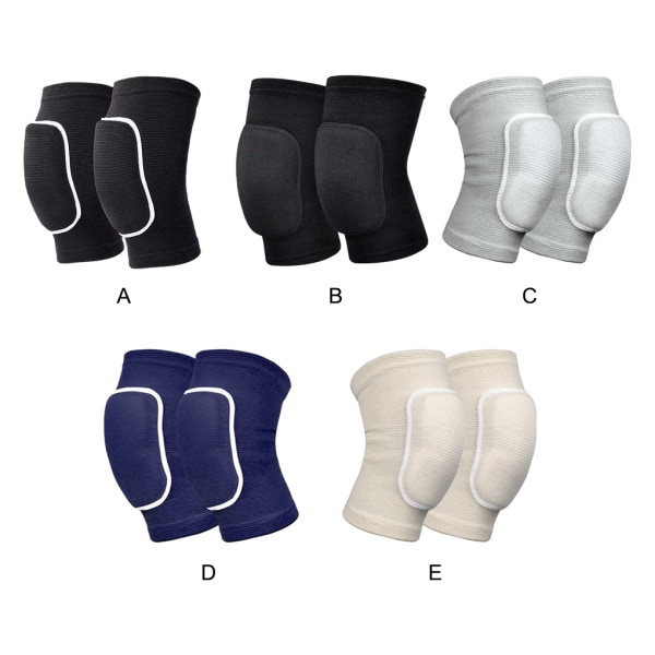 1/2/3/5 andningsbart tyg med hög elasticitet knäskydd för sport White As Shown 1 Pc