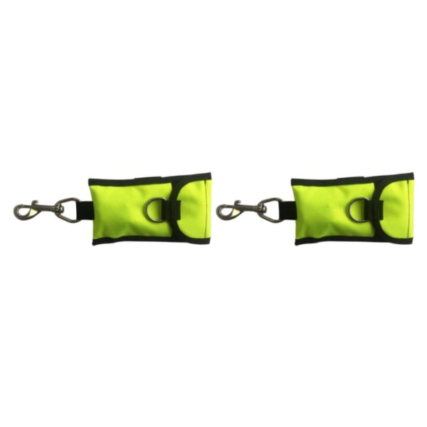 1/2/3/5 Dykning Single För Reef För Drift Hook Webbing För Green 110cm 2Set