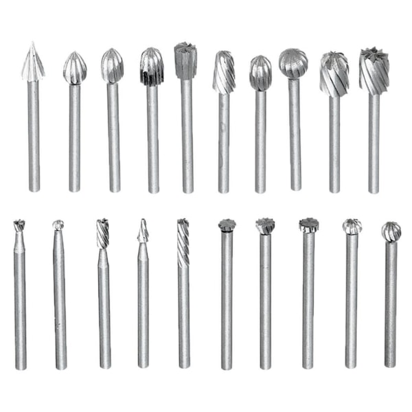 1/3/5 20 stycken Universal Routing Router Bits Borrbits för 5PCS