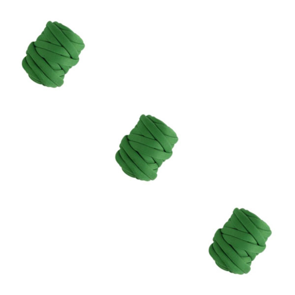 1/2/3/5 Chunky ullgarnfyllning Mjuk stickning för halsdukströja green 12 to 14m 3Set