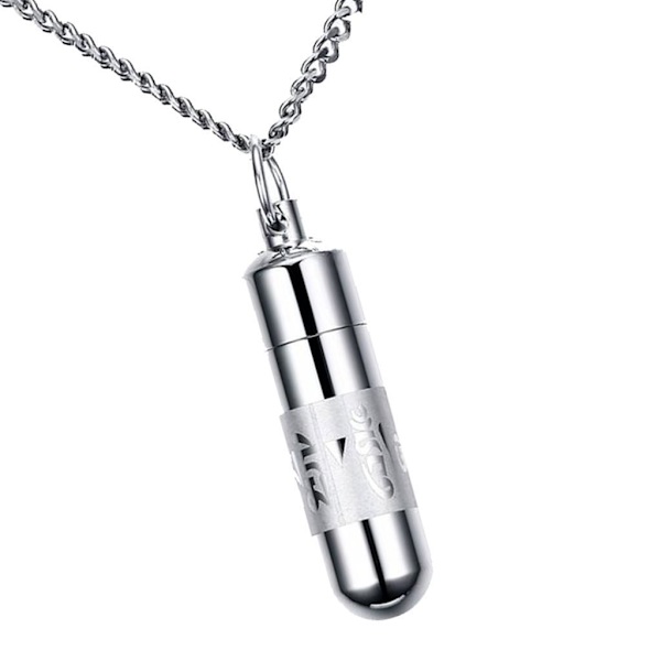 1/2/3/5 rostfritt stål buddhistiskt mantra minnessak hänge 11mm 1Set