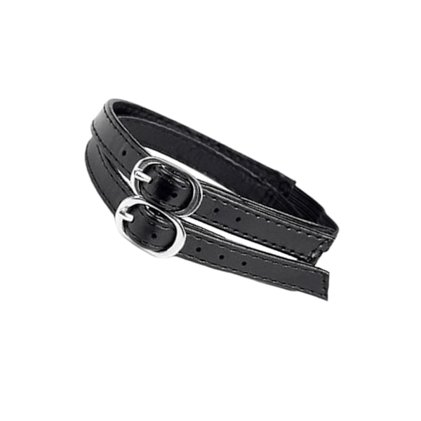 1/2/3/5 Skoremshållare med Spänne Skosnöre Tillbehör Anti matt black 33 x 0.2 x 1cm 1Set