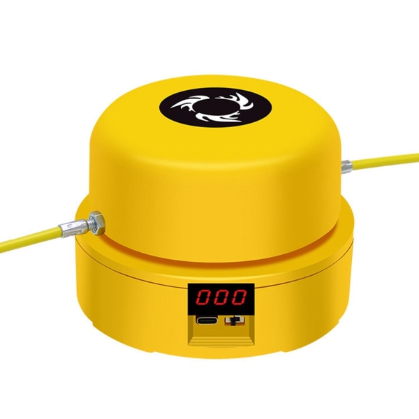 Sladdlös justerbar viktad med disk för träningsvuxna Yellow 13 x 13 x 9.5cm