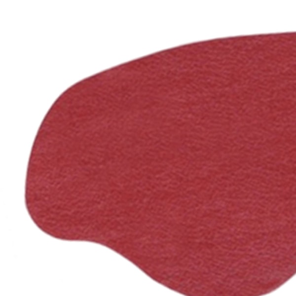 1/2/3/5 Shoe Häl Pad Innersula Häl Reparation Heel Stick för män & wine red 1Set