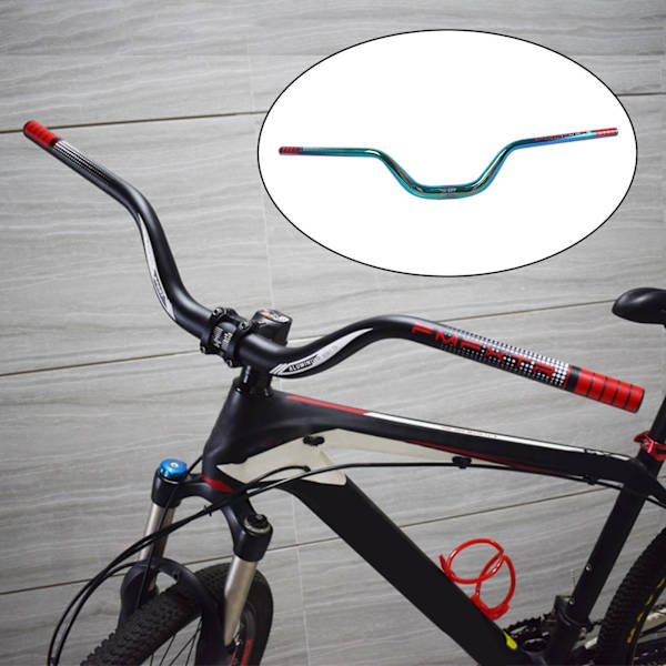1/2/3 Mountainbikestyre 31,8 mm 720/780 mm Extra lång för Color Red 780mm 1 Pc