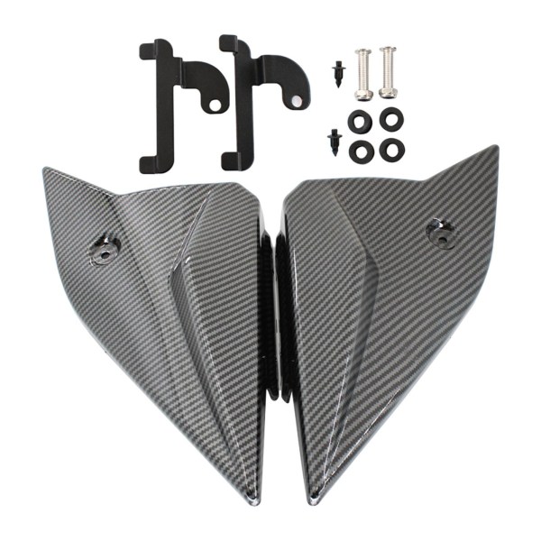 Replacement Side Cover Fairing Kit för Yamaha MT-09 FZ-09 Carbon Fiber 32cm