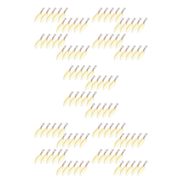 1/2/3/5 20 stycken Fiskedrag Verklighetstrogna fiskedrag Reflekterande Gold L 5Set