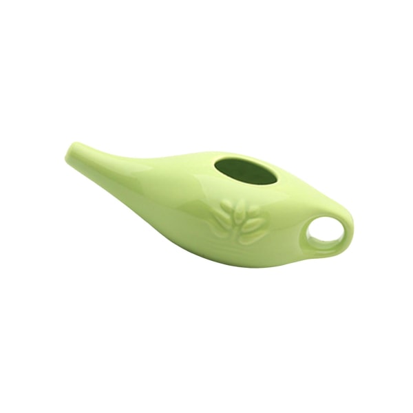 1/2/3/5 Keramik Neti Pot Leakproof Sinus Rinse Pot Tålig för Green 19x9x6cm 2Set