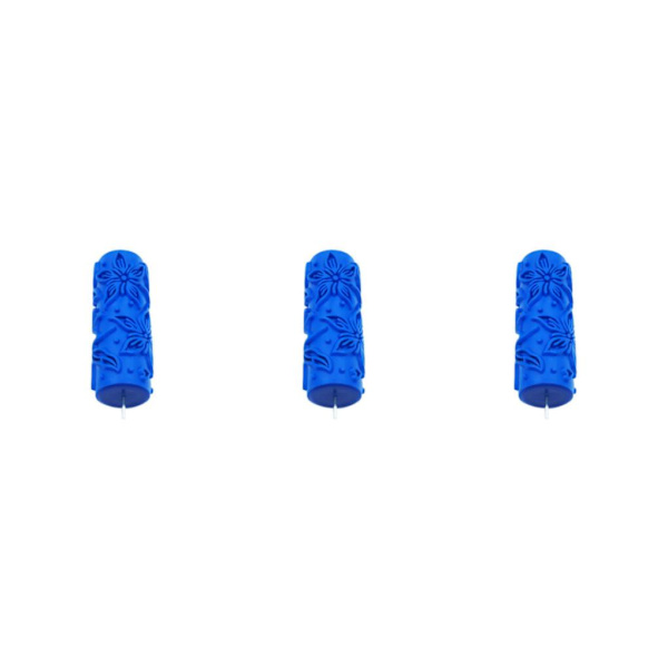 1/2/3 5' präglat mönster färgrulle DIY väggmålningskantskärare Blue Type 078 3Set