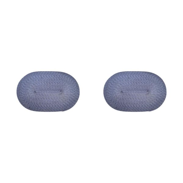 1/2/3 vattentät set för matbord och dekoration dark blue 2Set