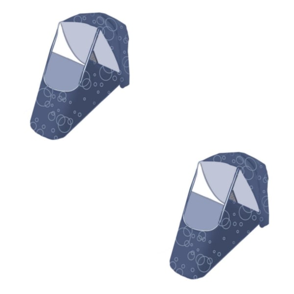 1/2 Regnskydd Buggy Cover Väder För Shield Dark Blue 100x58x50cm 2Set
