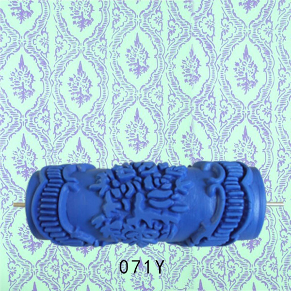 1/2/3 5' präglat mönster färgrulle DIY väggmålningskantskärare Blue Type 071 1Set