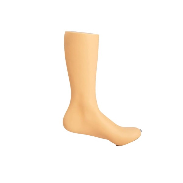 Fristående Man Fötter Skyltdocka Fot Modell Sock Display för Skin Color Male Left Foot