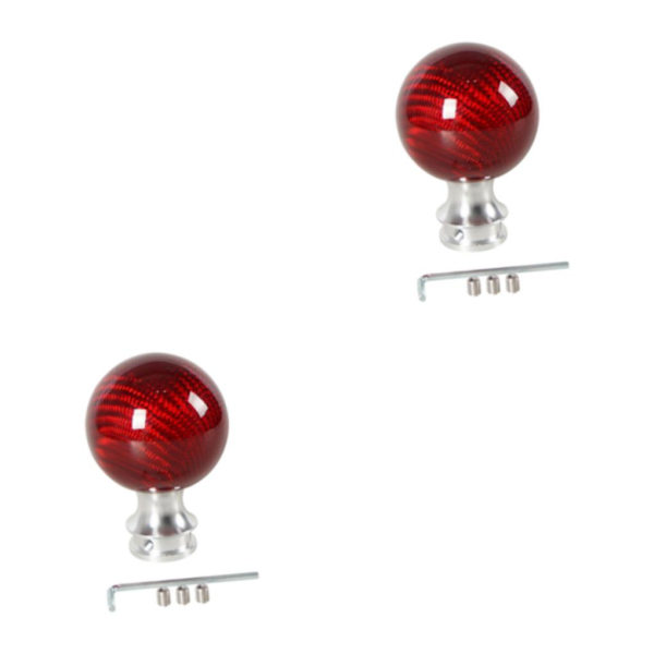 1/2/5 bekväm manuell växelknopp för enkel installation red 7.6*5.2*2.6cm 2PCS