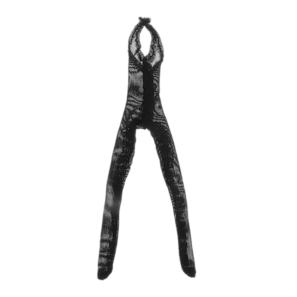 1/2/3 1:12 Jumpsuit Kläder för kvinnor för HT Action Figure Kläder Black 13.6cm 1Set