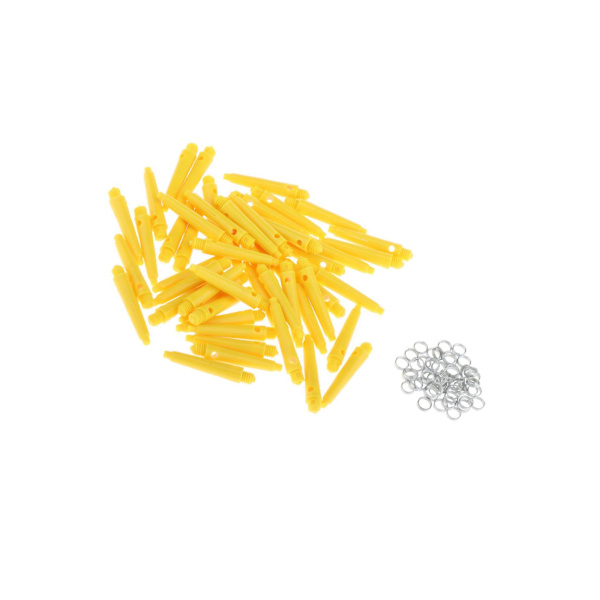 1/2/3/5 50x För Shafts 2BA Dart Tillbehör med skydd 27mm Yellow 1Set