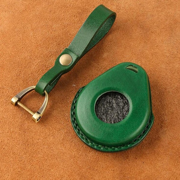 1/2/3/5 cover PU-läder Söt passform för motorcykelpojkvän Green 1Set