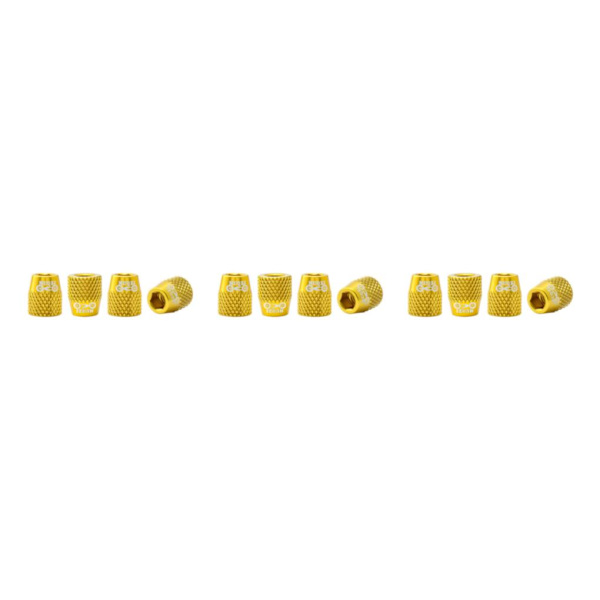 1/2/3/5 4x M6 Bike V Bromsbelägg Skruv Mountain Fasta bultar Golden 12x10MM 3Set