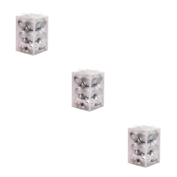 1/2/3/5 12 st/ set Hållbar konstruktion Elegant och delikat silver 3Set