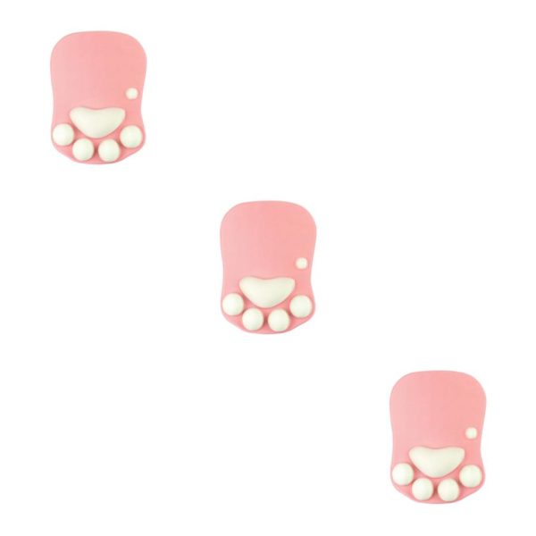 1/2/3/5 Cat Paw musmatta Unik med söt och stilig look DS-017 red plum 3Set