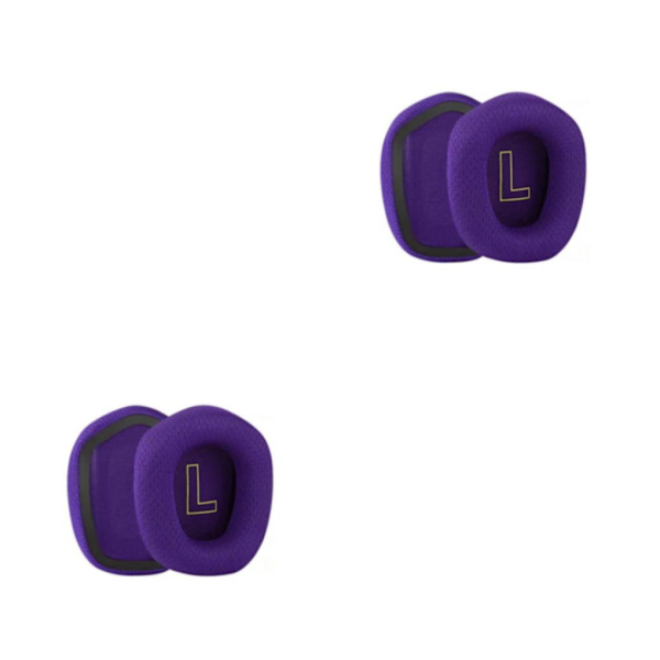1/2/3/5 Öronkuddar Kudde Hörselskydd Andas Gamer Purple Ear Pads 2PCS