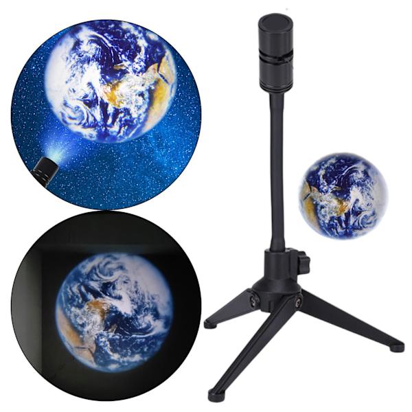 1/2/3 Earth Moon Night Lamp 360° roterbar USB för dekorälskare Earth Light 3W 1Set