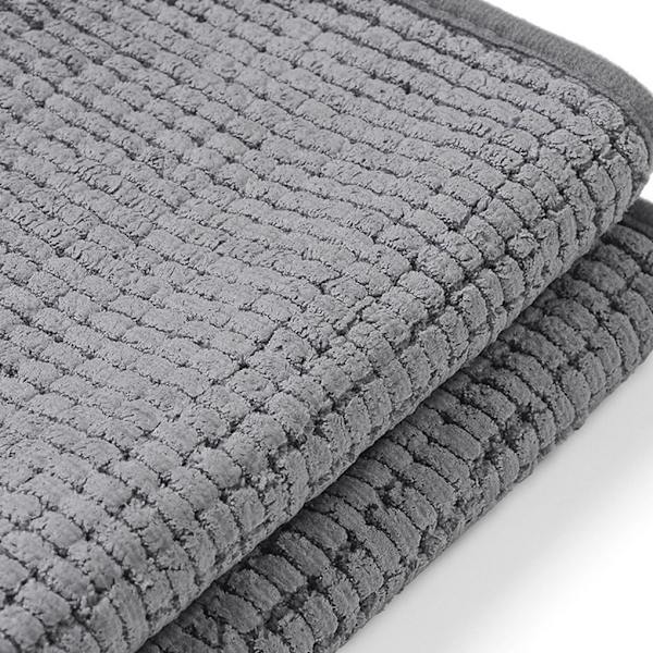 utmärkt Randiga badrumsmattor Non-Slide 3-delad Set För dark blue
