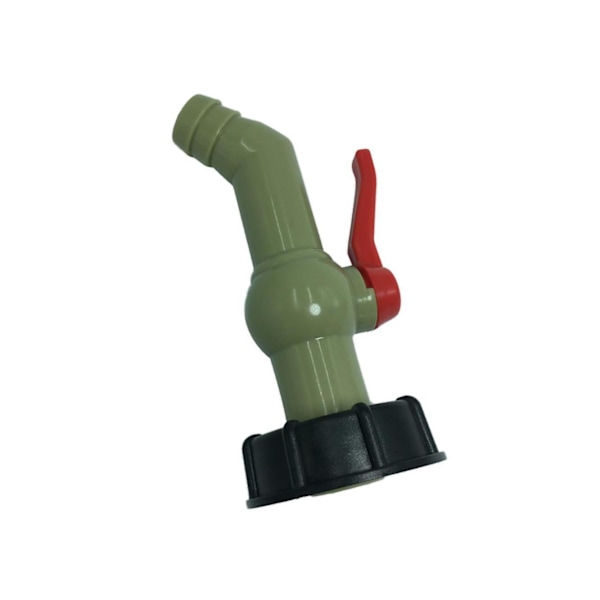 1/2/3 1000L IBC-tankventil Vattenadapter 60mm intern grov 32mm 1Set
