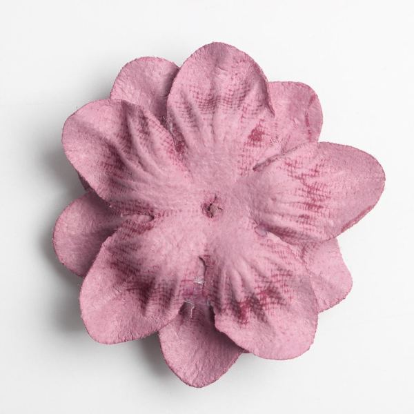 1/2/3/5 10 stycken Camellia Flower Heads för gör-det-själv-hårtillbehör Fuchsia 4.5cm 1Set