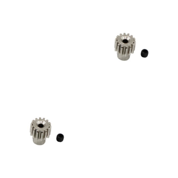 1/2/3/5 14T Pinion Gear För 1/12 ECX Rc RGT136100 Utsökt gray 2Set