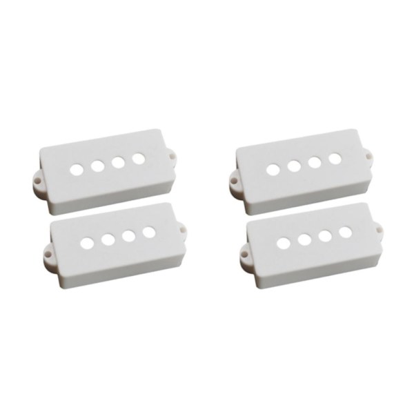 1/2/3/5 Elbas Öppet cover för 4-strängade basdelar White 67.8 x 27.5 x 15mm 2Set