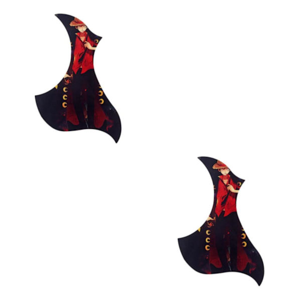 1/2/3 Universal Folk Gitarr Självhäftande Pickguard Sticker för 2Set