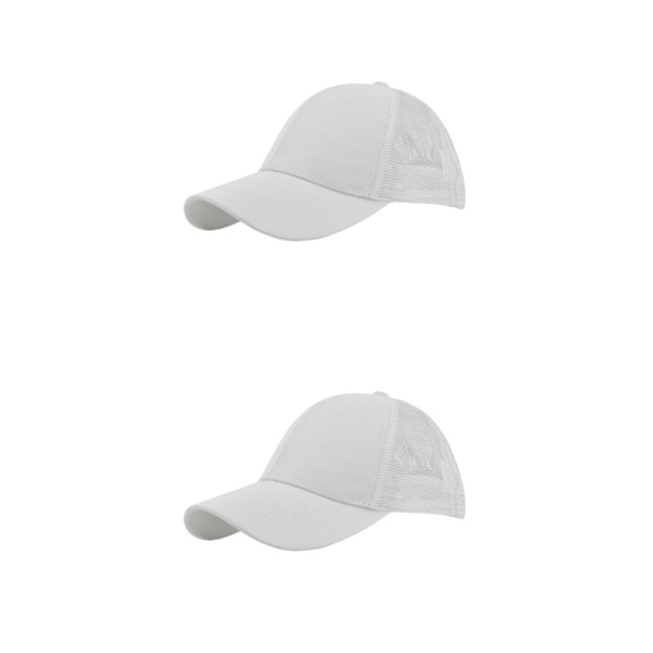 1/2/3/5 bomull Stilfull cap med justerbar rem - Sun CC636-11white 2PCS