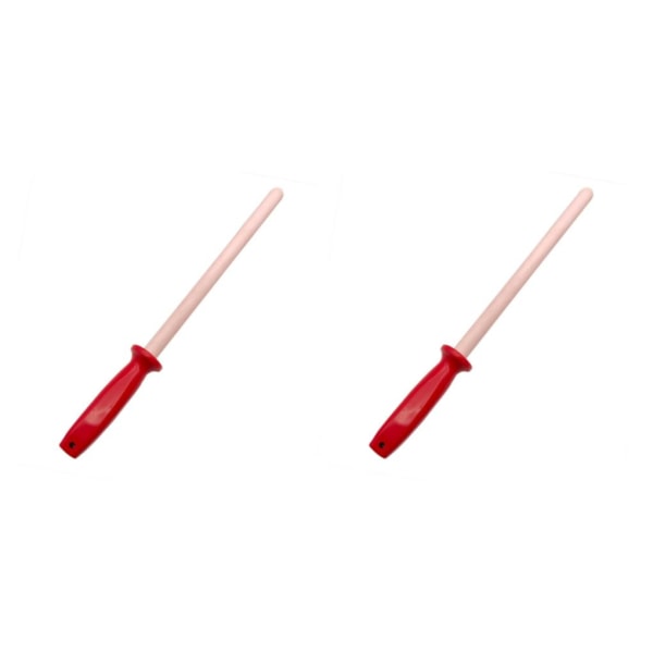 1/2 Sharpener Bar Keramisk Stång Köksassistent för Hemköket 2Set