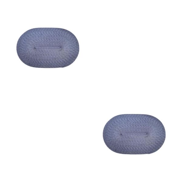 1/2/3 vattentät set för matbord och dekoration dark blue 2Set